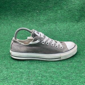 Converse All-Star Sneaker Gray With Green Polka Dots Inside Men's Size 4.5